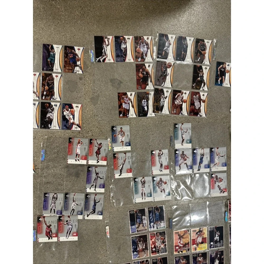 Lot of 200+‎ 2001-2002 NBA Upper Deck & Fleer Mixed Vintage Y2K